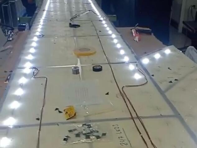 Luces Led en letras UPN