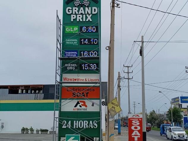Tarifario de Grifo en Ica